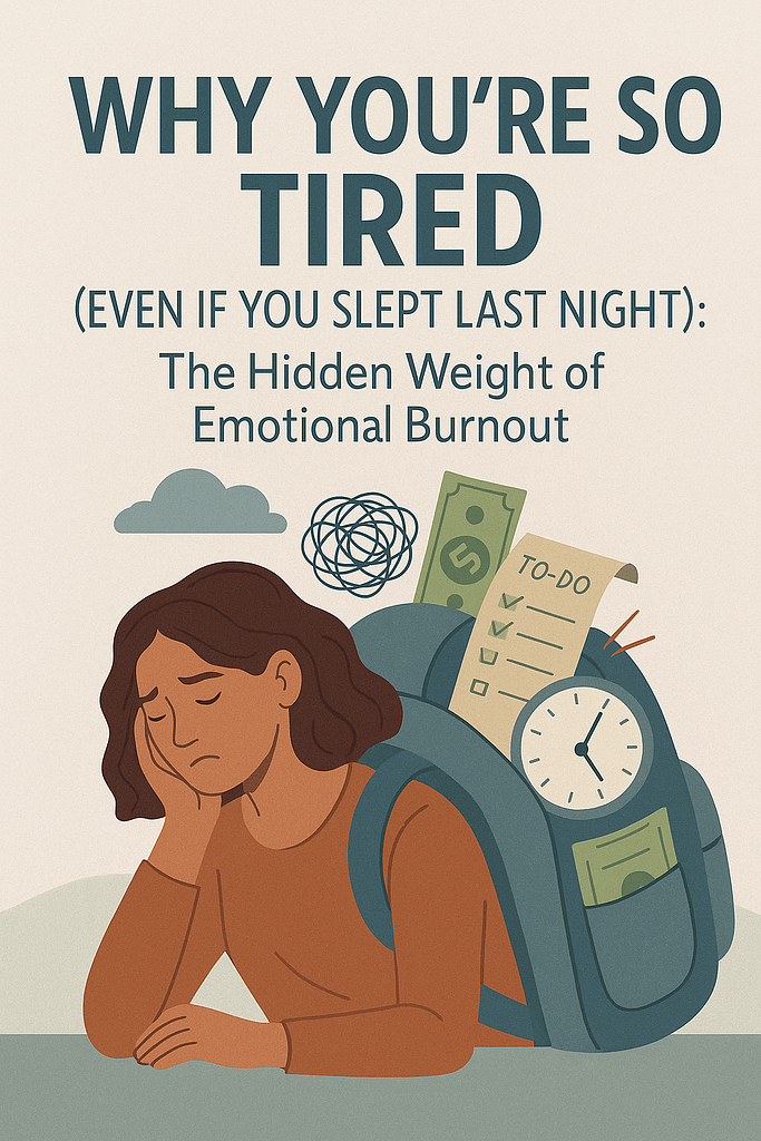 Why You’re So Tired (Even If You Slept Last Night): The Hidden Weight of Emotional Burnout